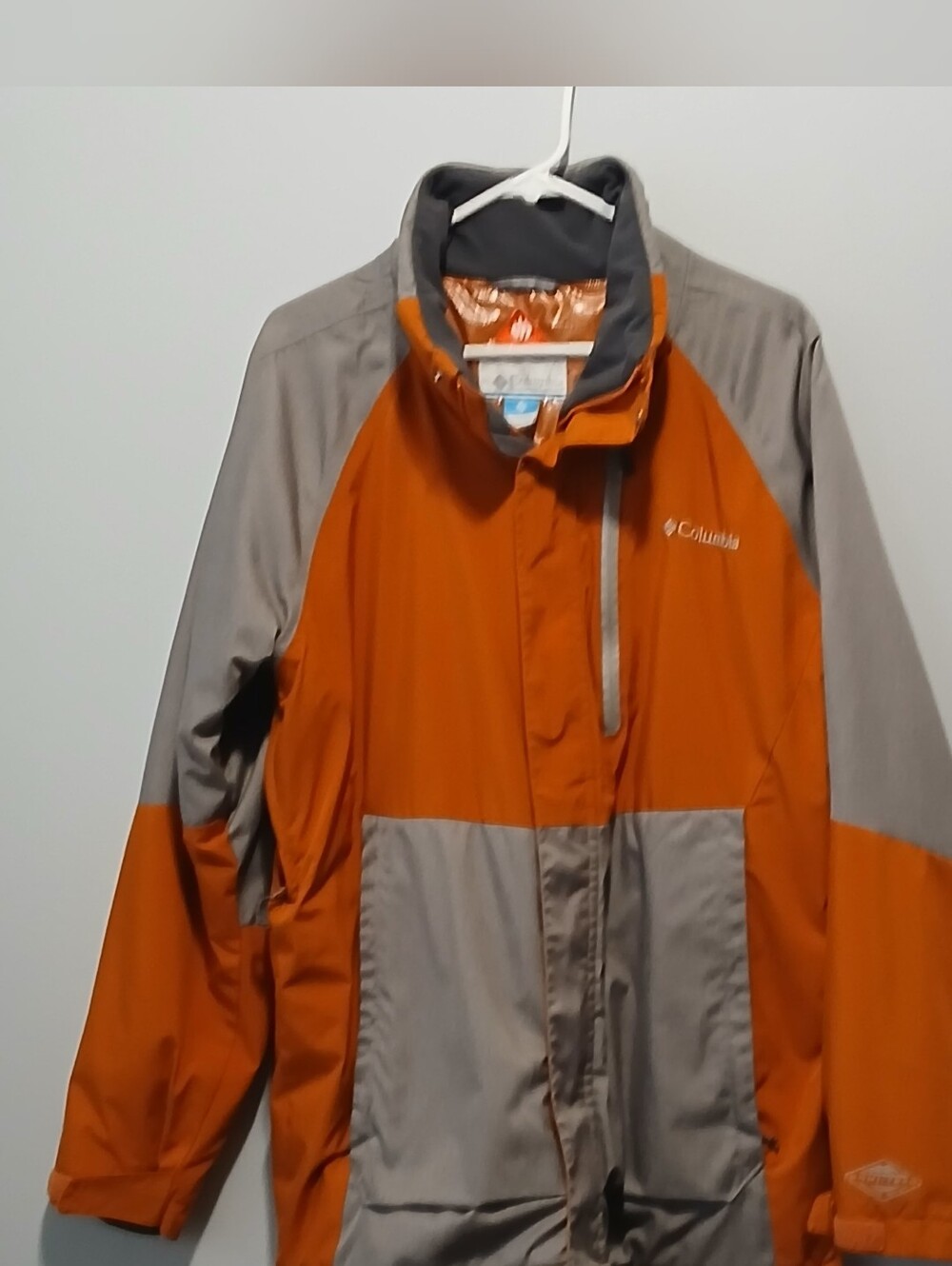 Columbia Omnitech Mens Large Coat Waterproof Weatherproof